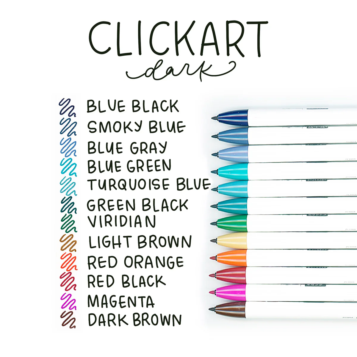 CLiCKART Retractable Felt Tip Marker - Image 31