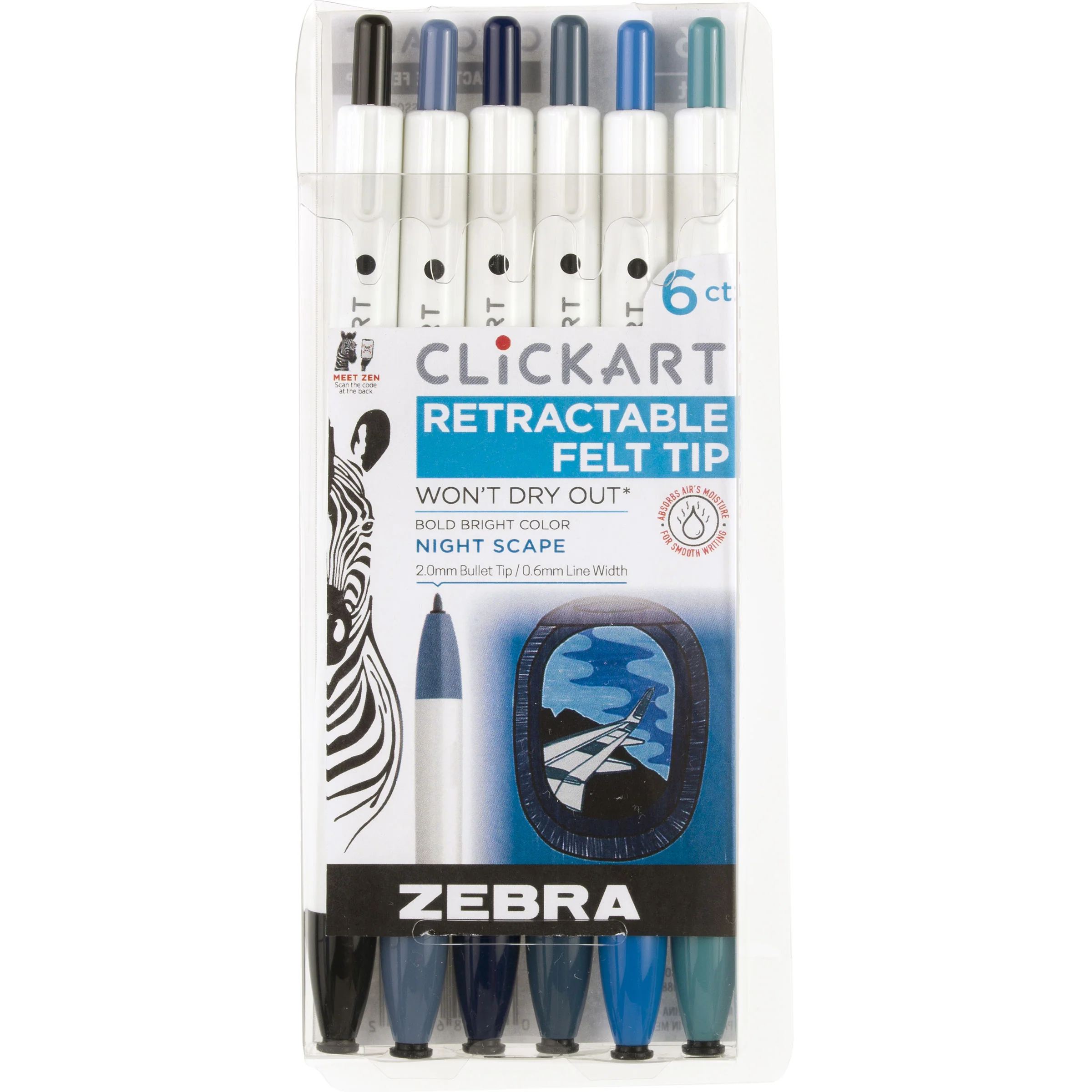 CLiCKART Retractable Felt Tip Marker - Image 40