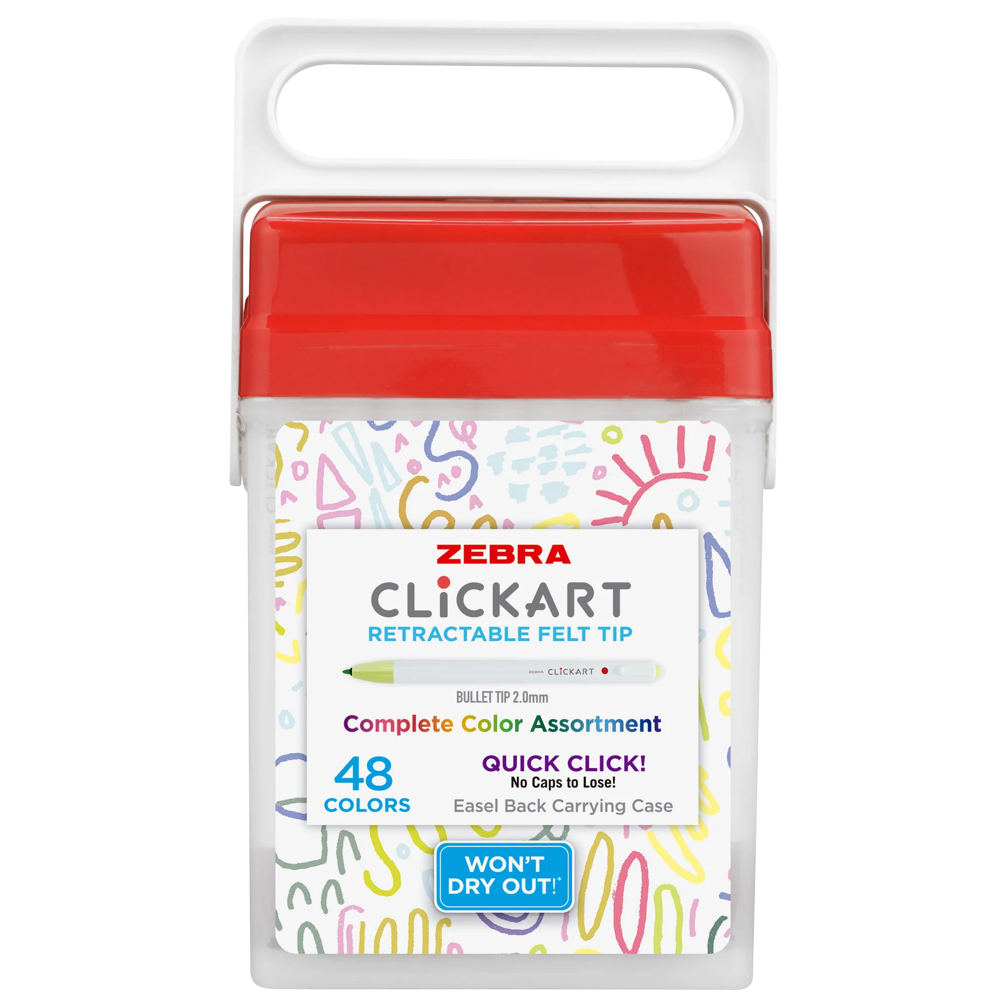 CLiCKART Retractable Felt Tip Marker - Image 76
