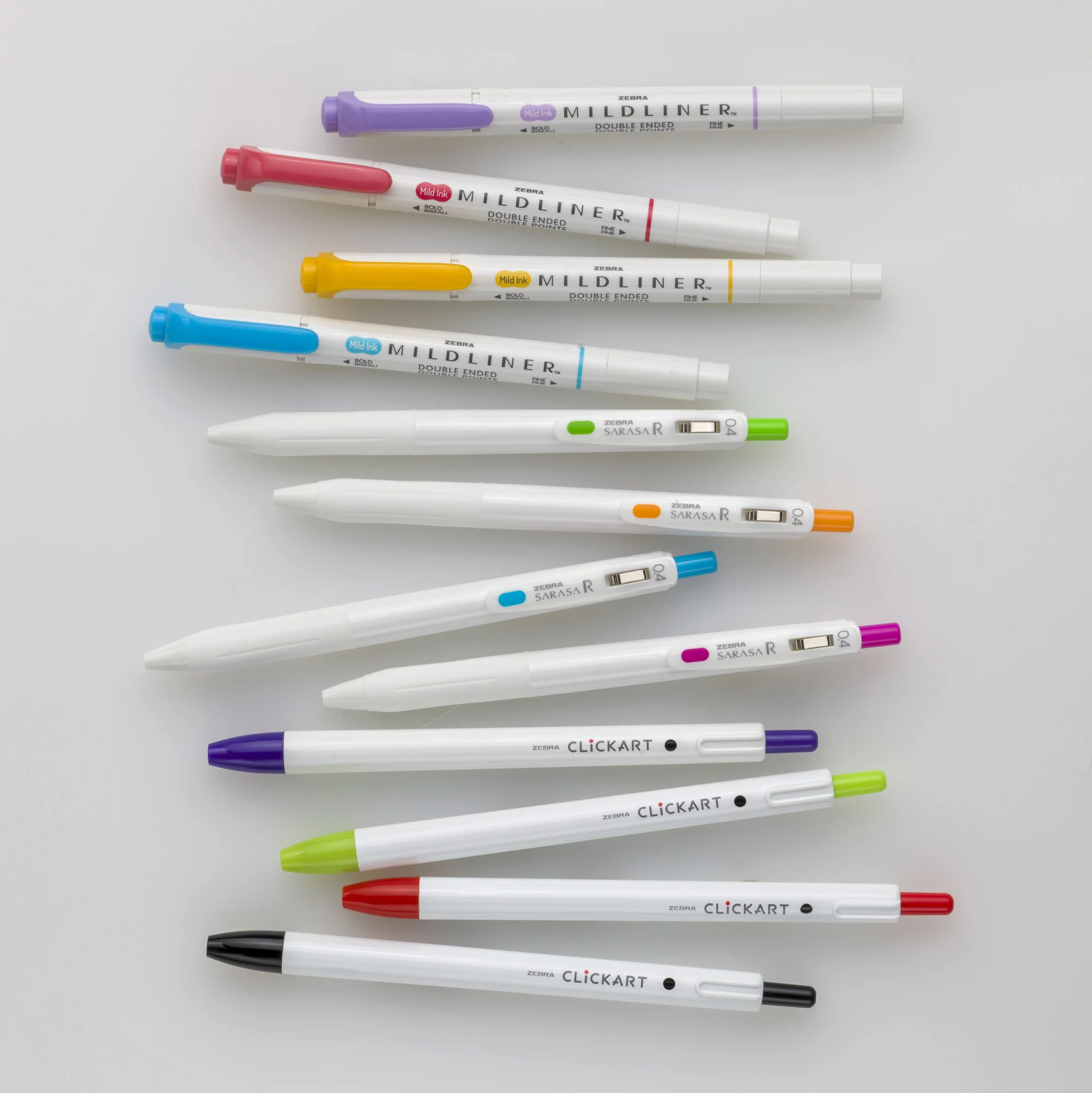 Creativity Collection Asst 12pk – Mildliner HL (4) + Sarasa R (4) + Clickart (4) - Image 10