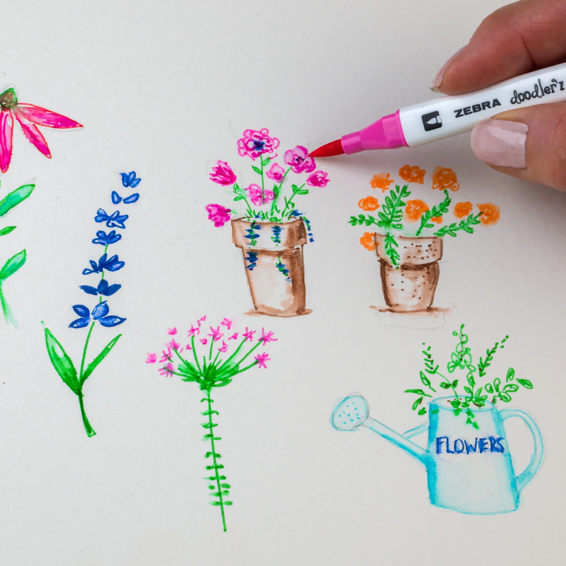 doodler'z Dual Brush Pen - Image 3