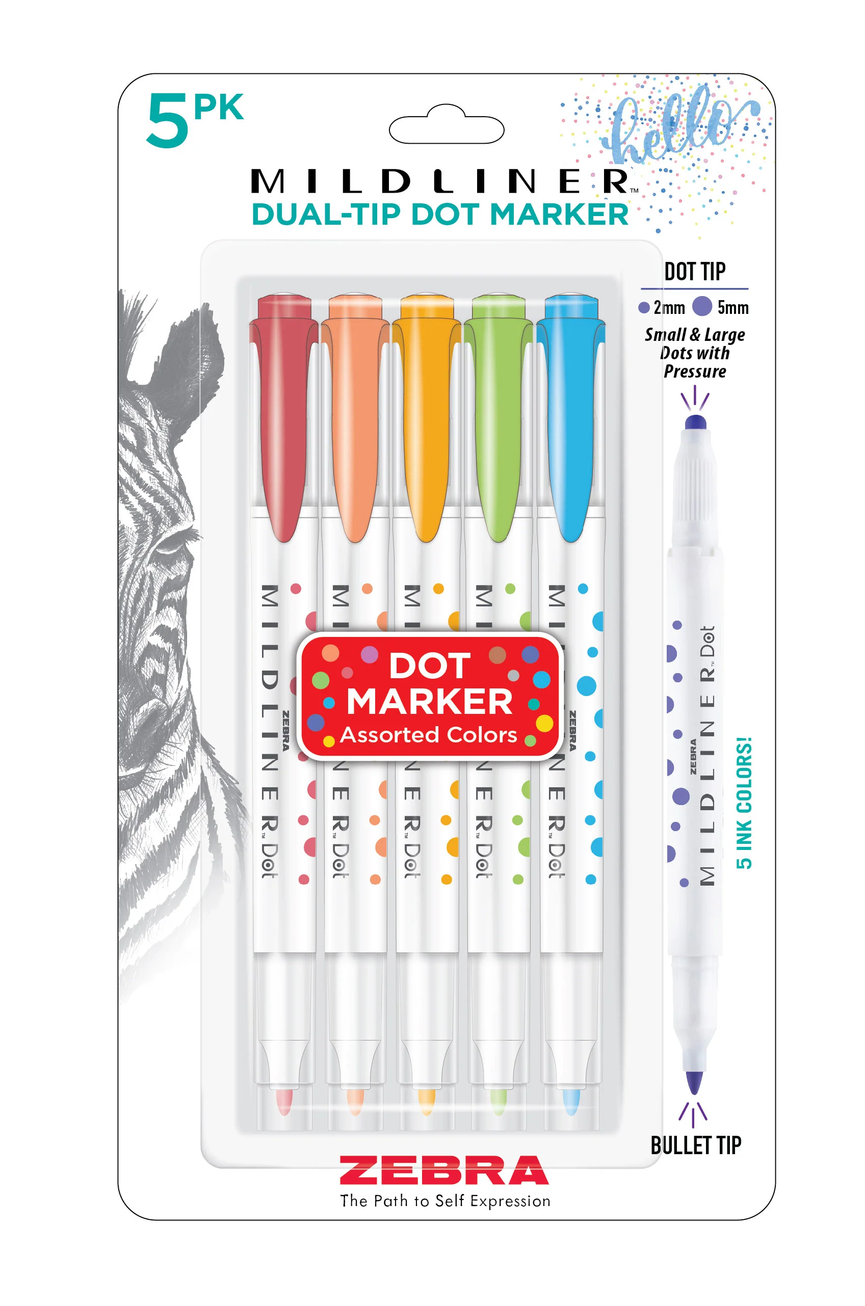 MILDLINER Dual-Tip Dot Marker - Image 12