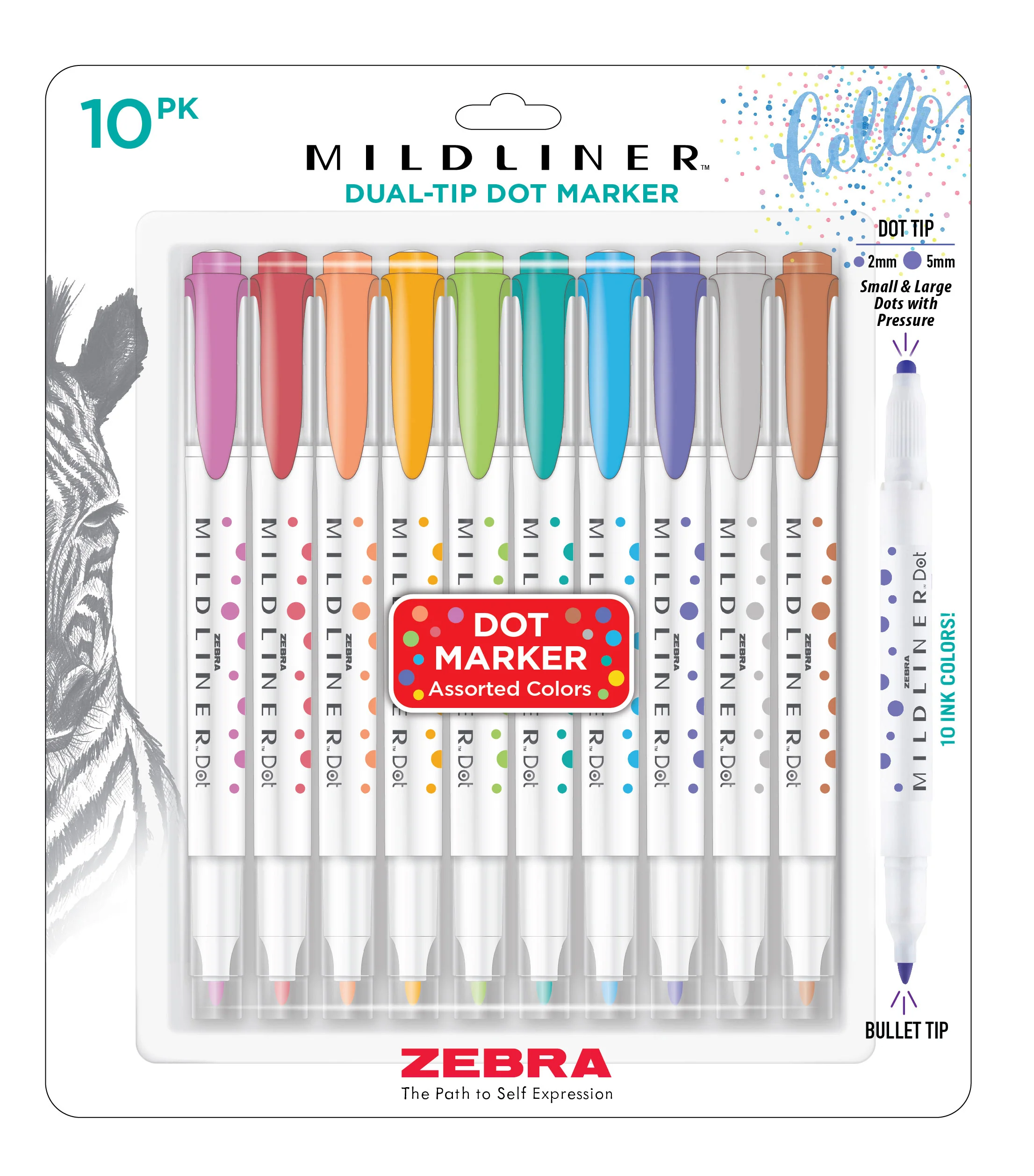 MILDLINER Dual-Tip Dot Marker - Image 13