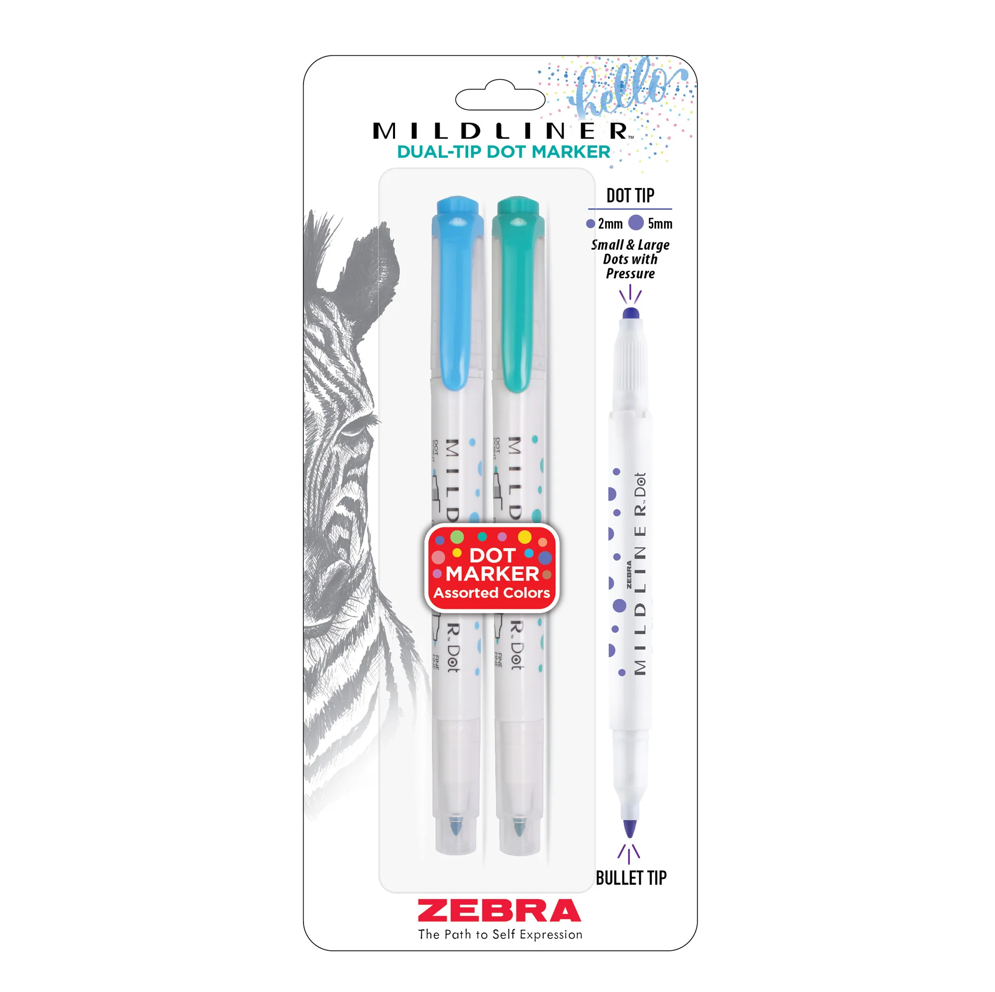 MILDLINER Dual-Tip Dot Marker - Image 14