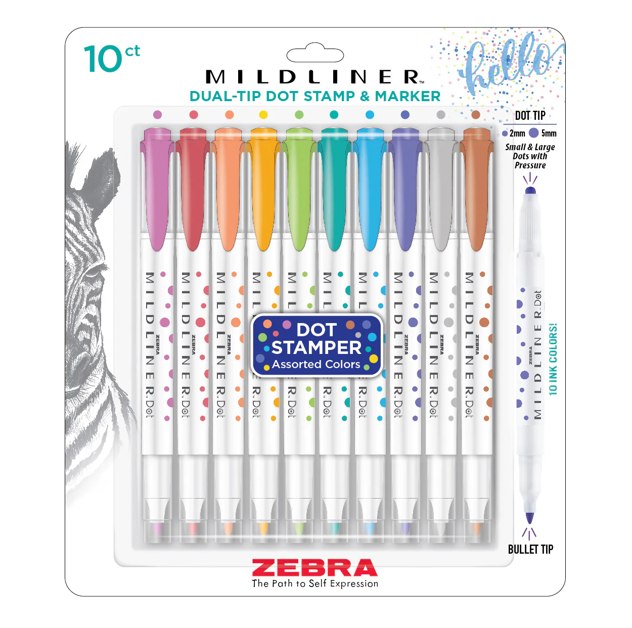 MILDLINER Dual-Tip Dot Marker - Image 6