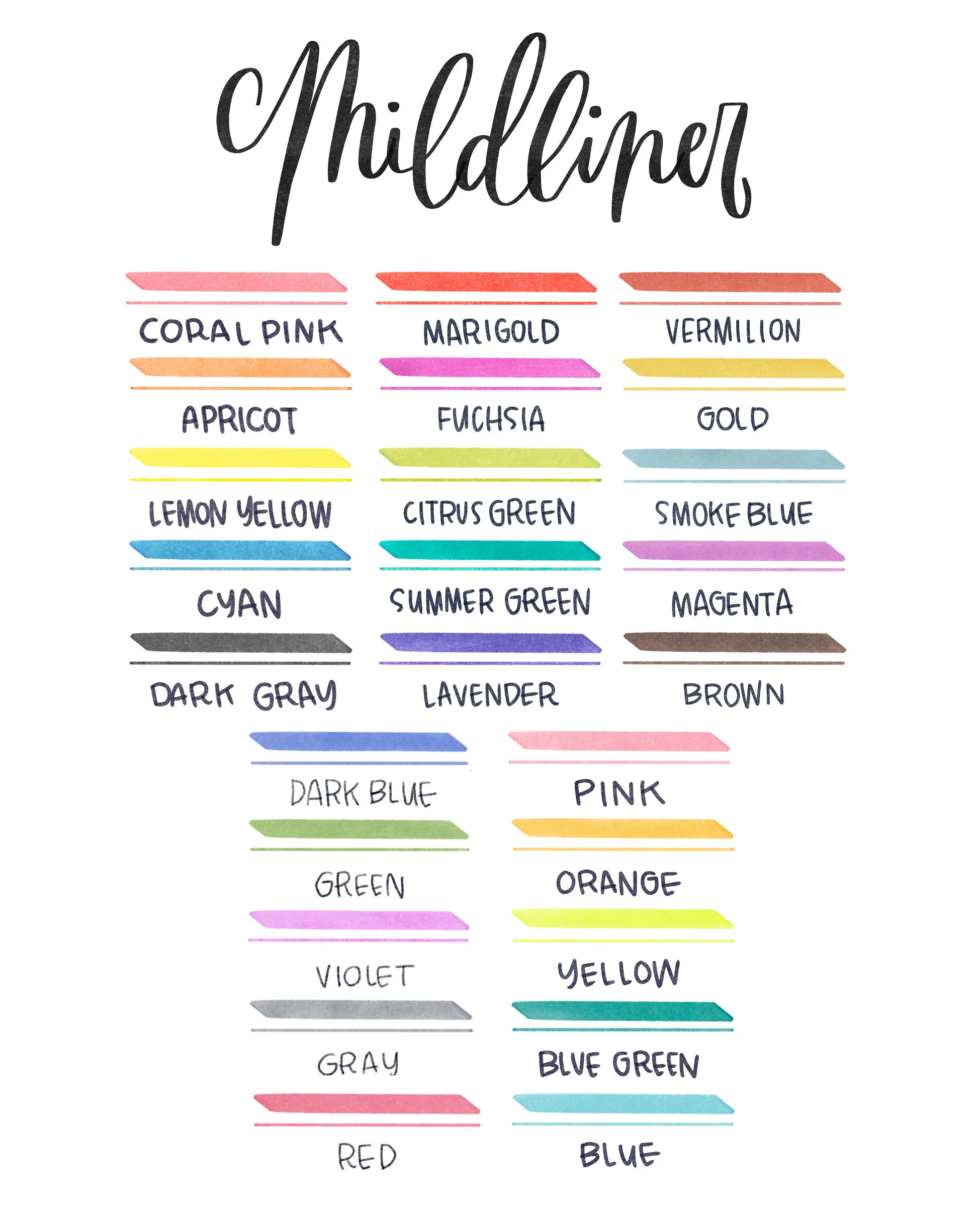 MILDLINER Dual-Tip Creative Highlighter - Image 145