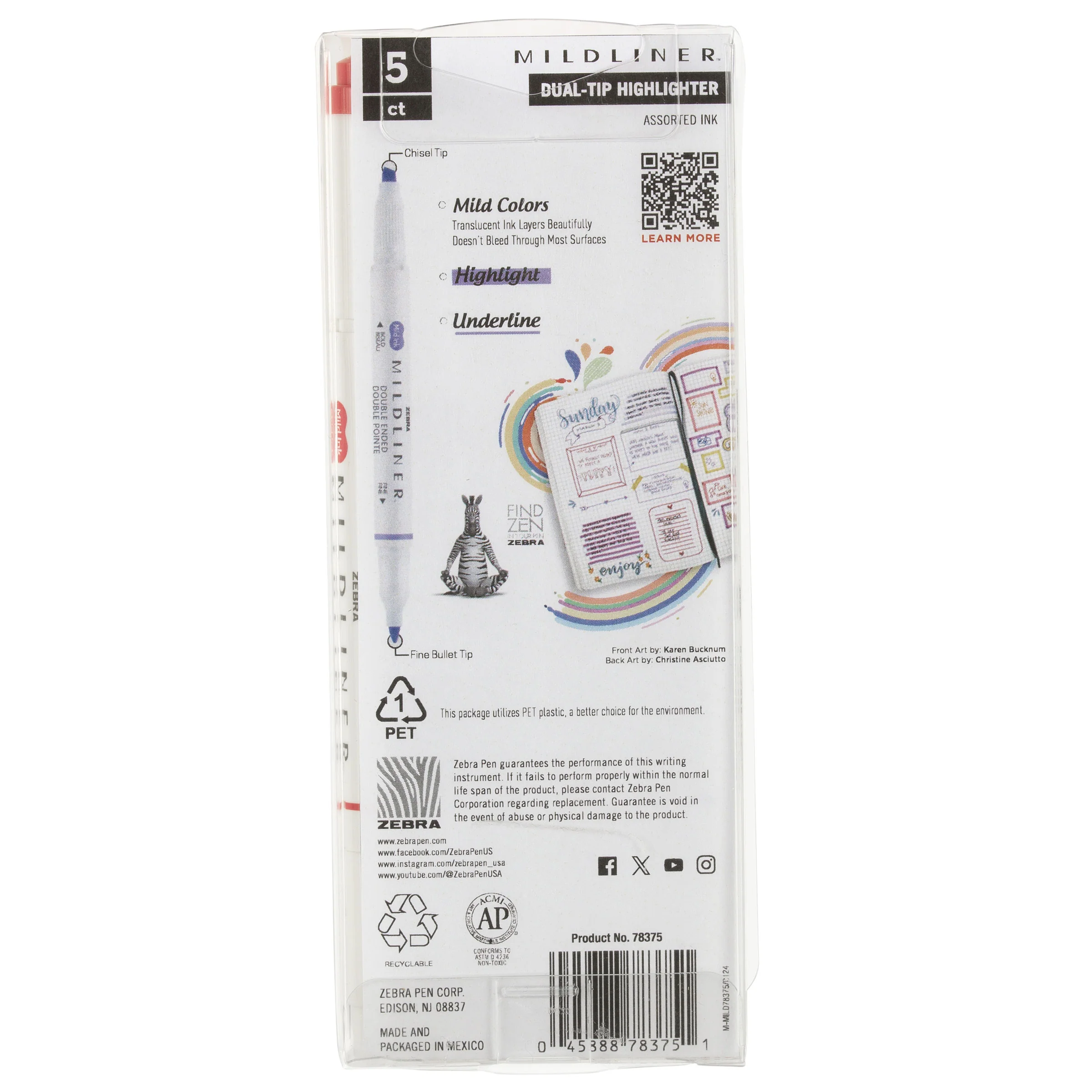 MILDLINER Dual-Tip Creative Highlighter - Image 193