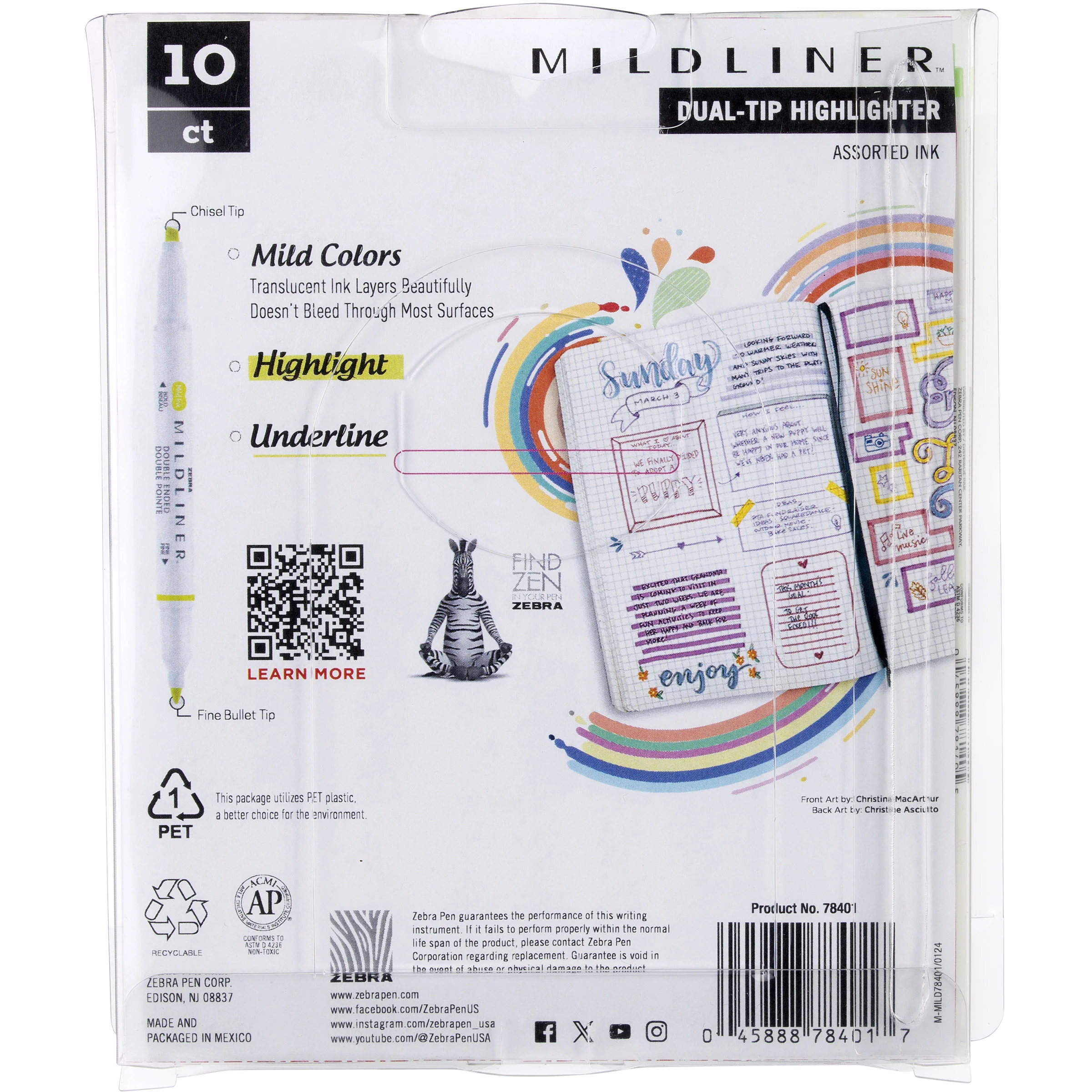 MILDLINER Dual-Tip Creative Highlighter - Image 196