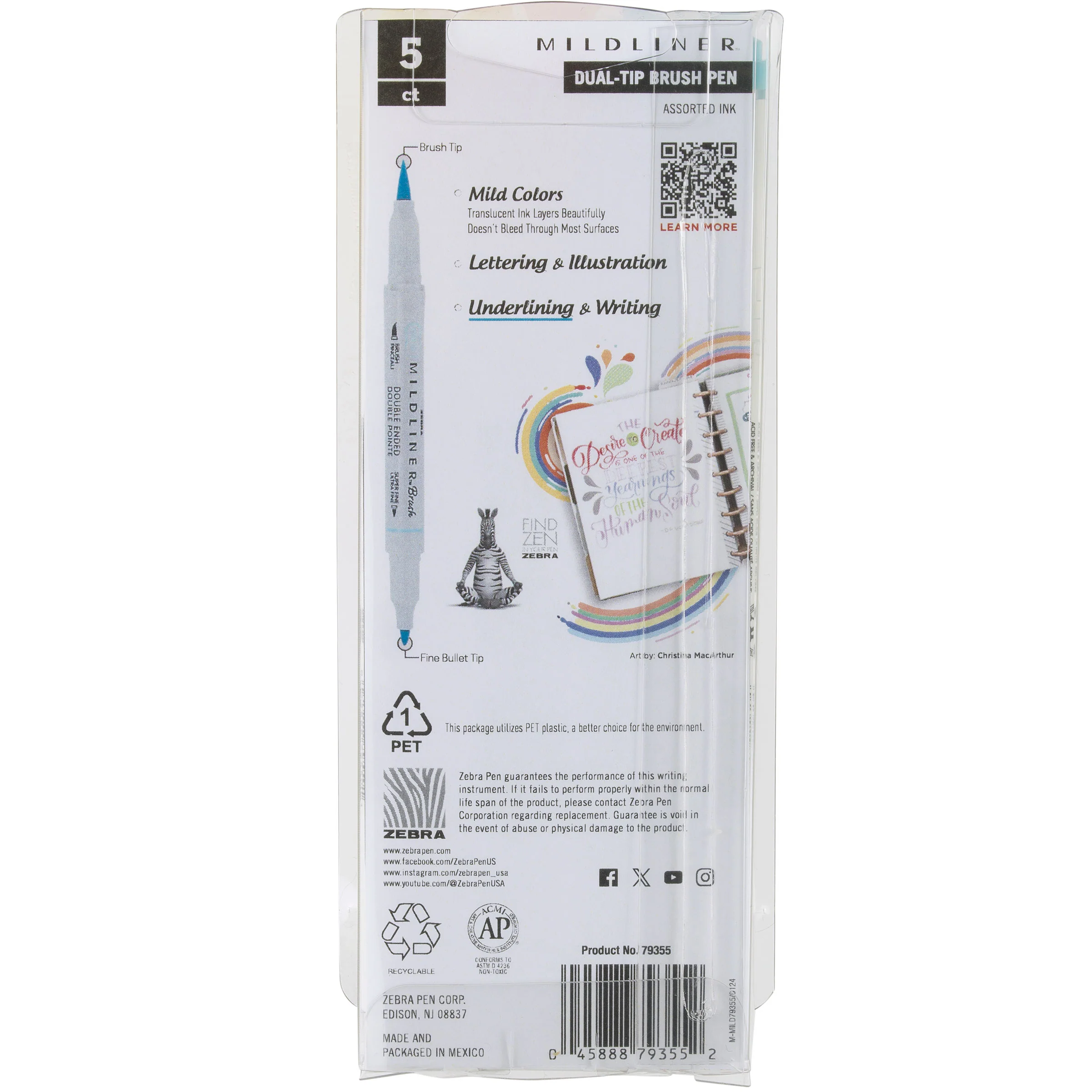 MILDLINER Dual-Tip Creative Highlighter - Image 204