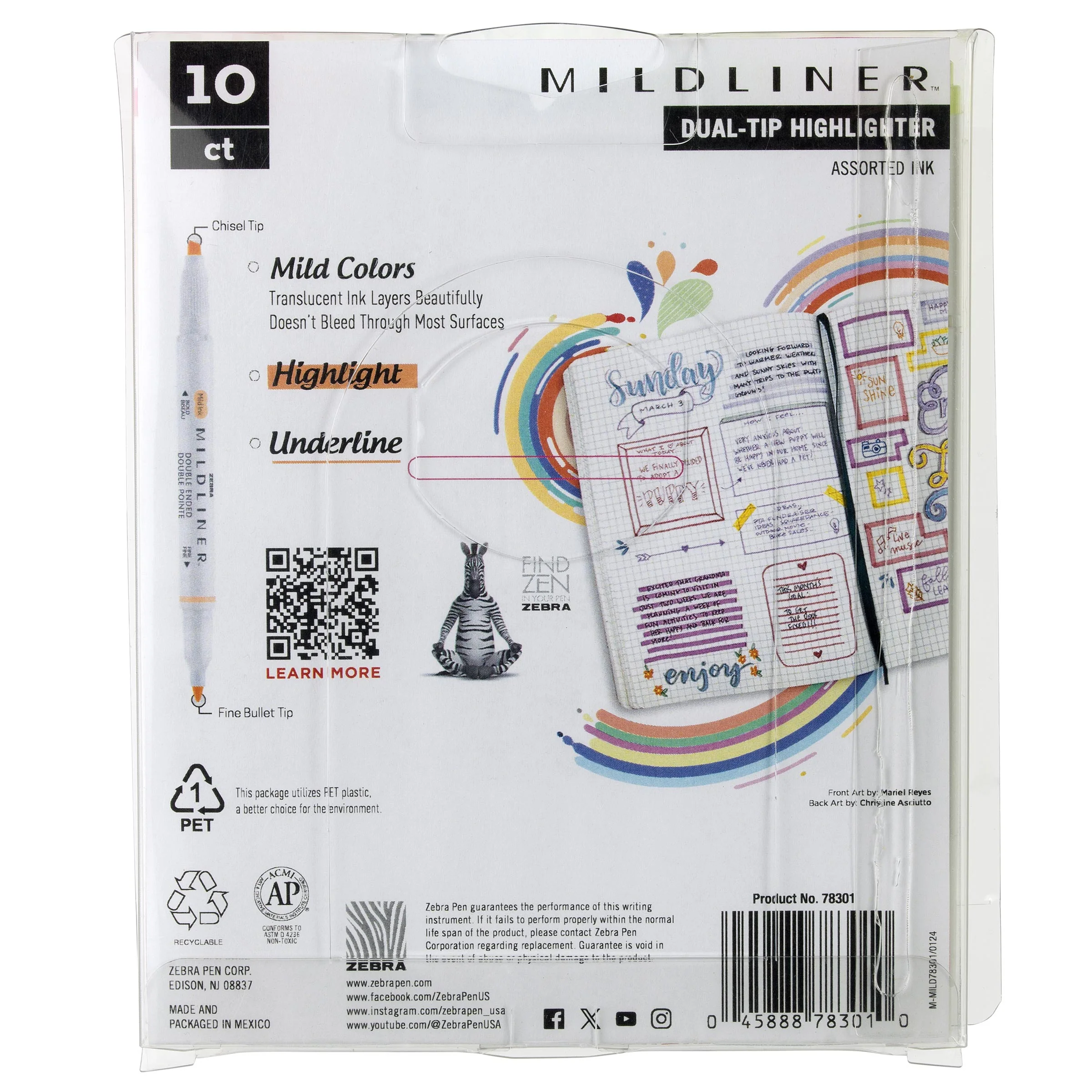 MILDLINER Dual-Tip Creative Highlighter - Image 211