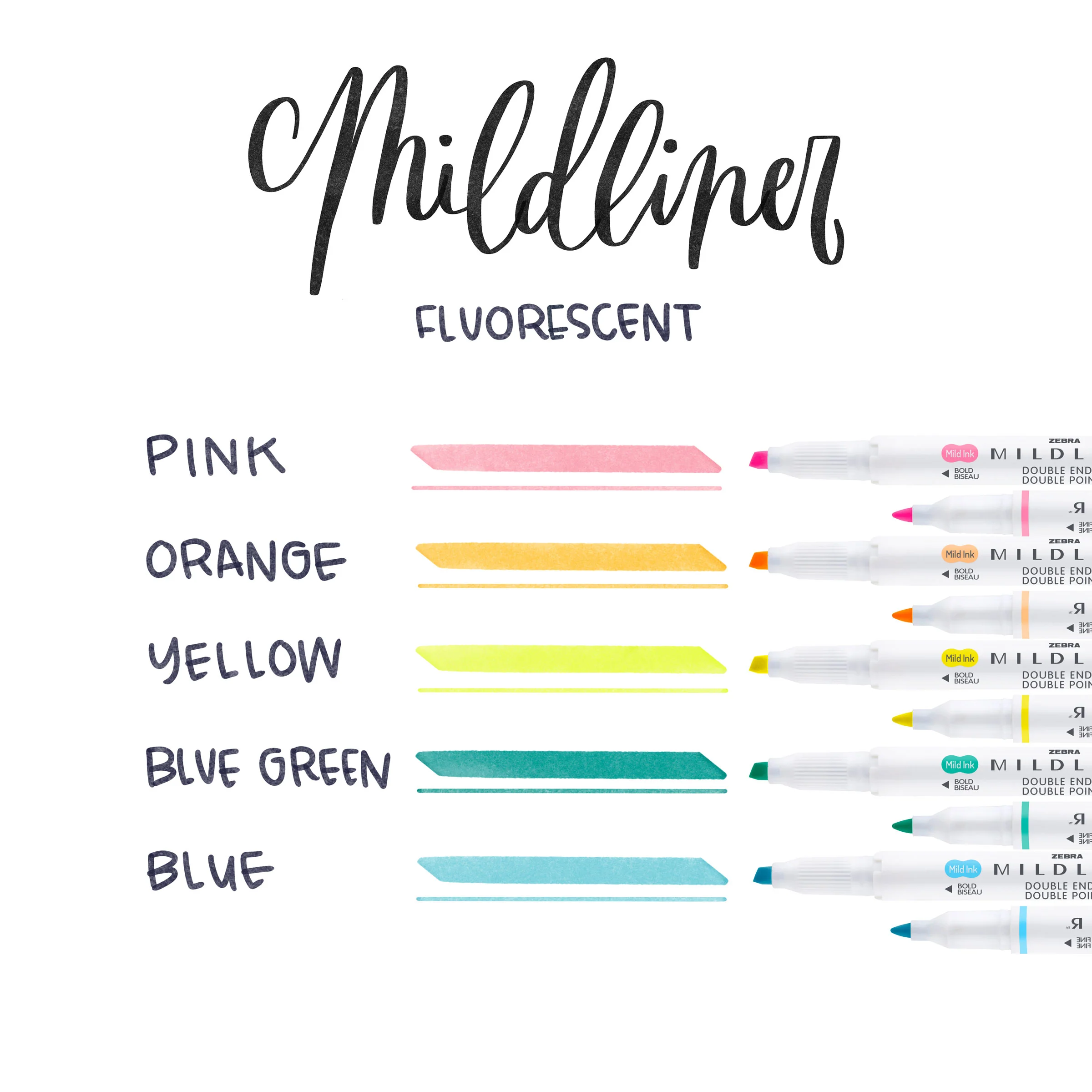 MILDLINER Dual-Tip Creative Highlighter - Image 40