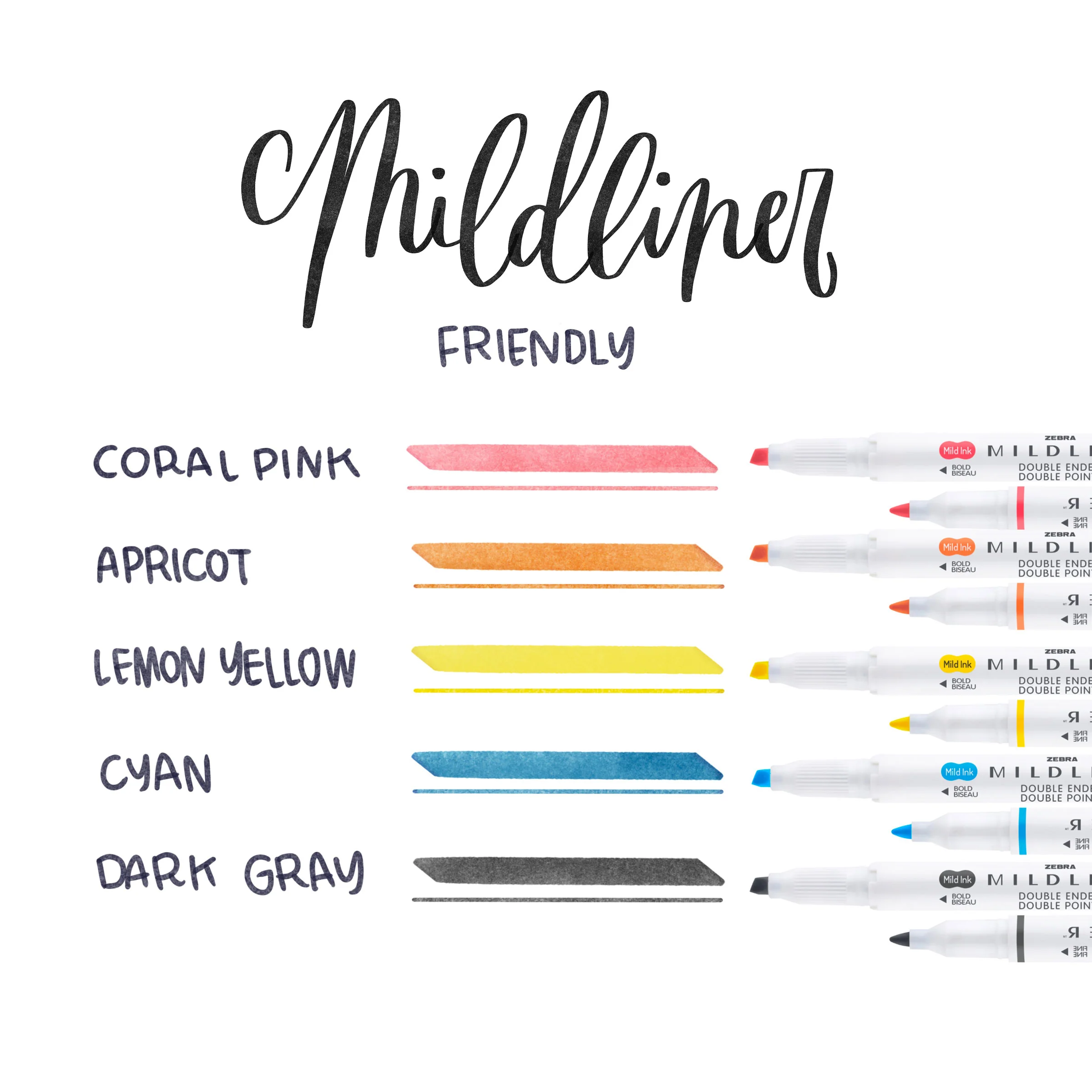 MILDLINER Dual-Tip Creative Highlighter - Image 49