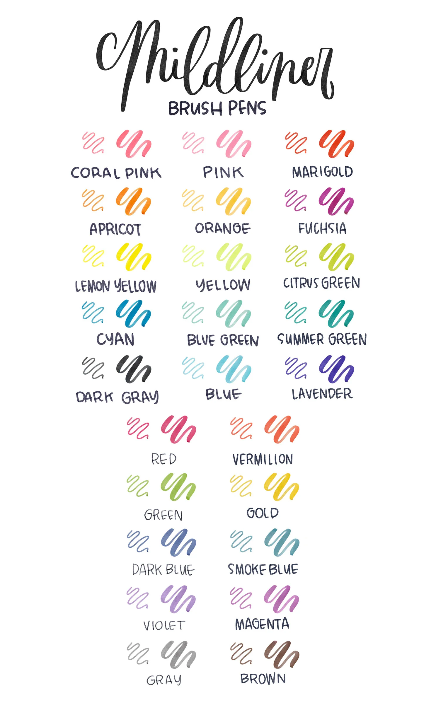 MILDLINER Dual-Tip Brush Pen - Image 47