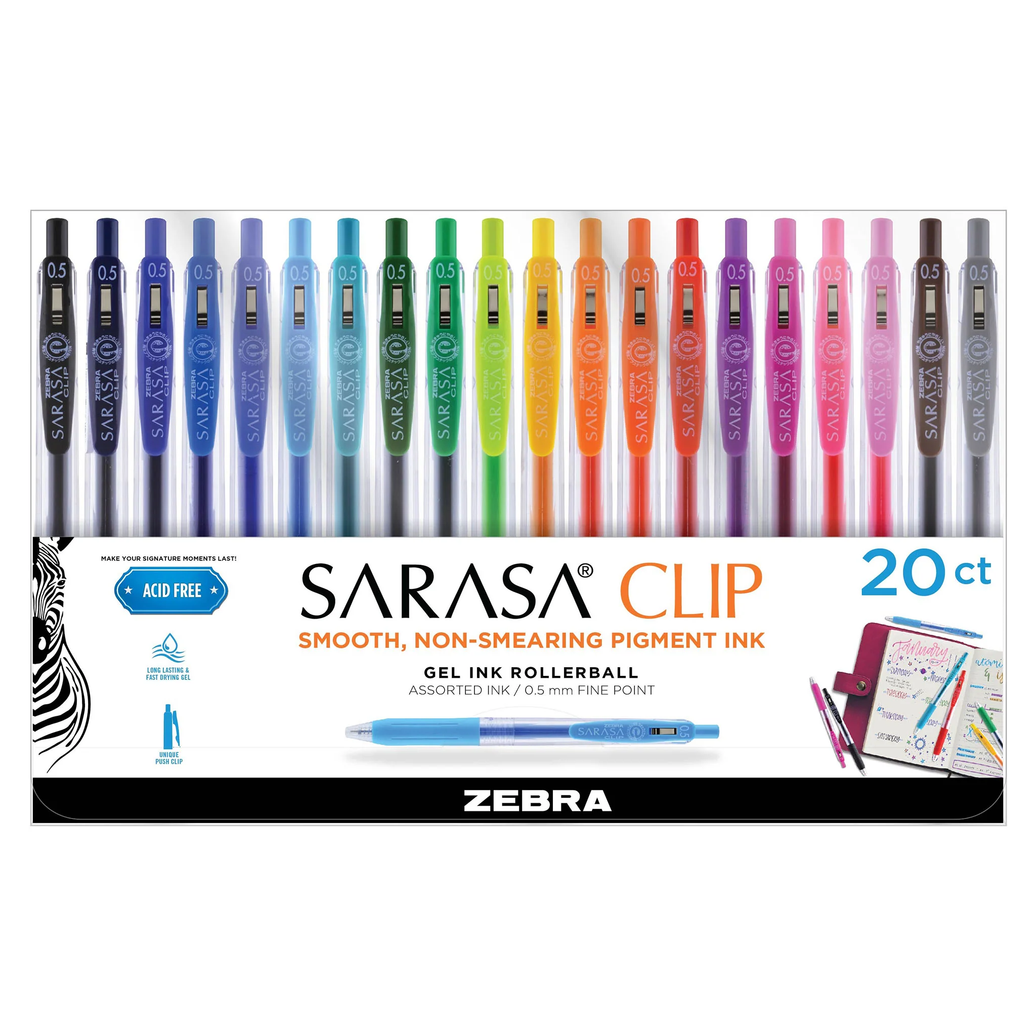 SARASA Clip Gel Retractable - Image 19