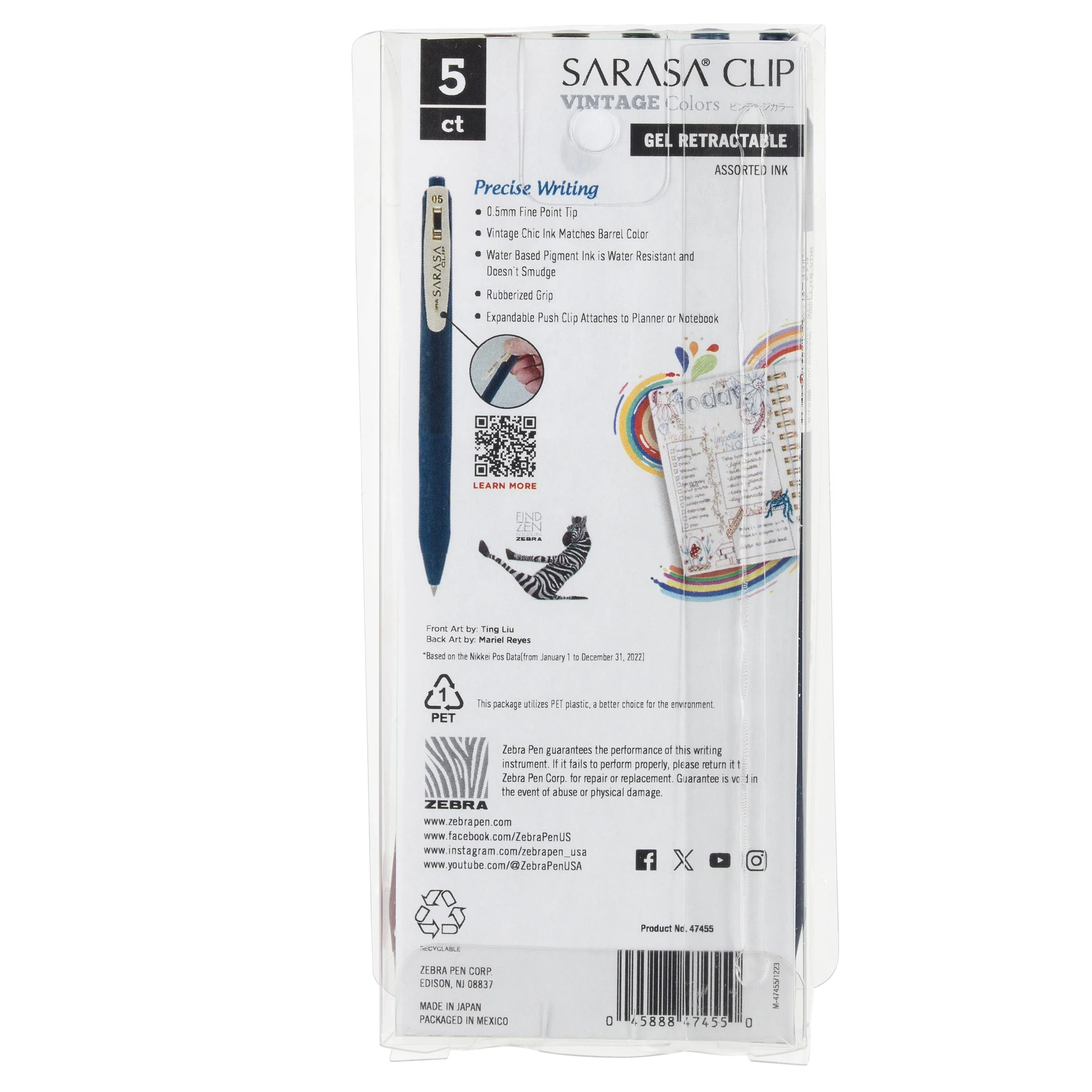 SARASA Clip Gel Retractable - Image 36