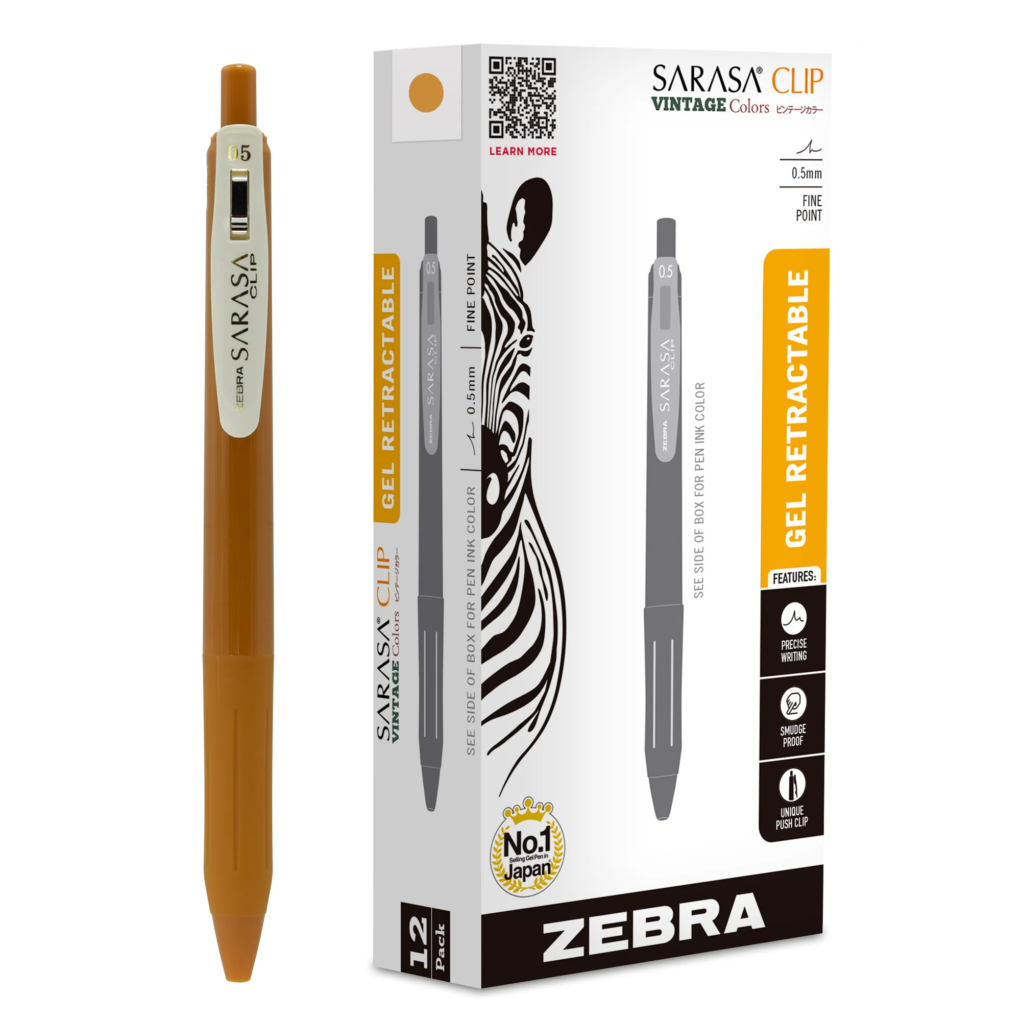 SARASA Clip Vintage Gel Retractable - Image 31