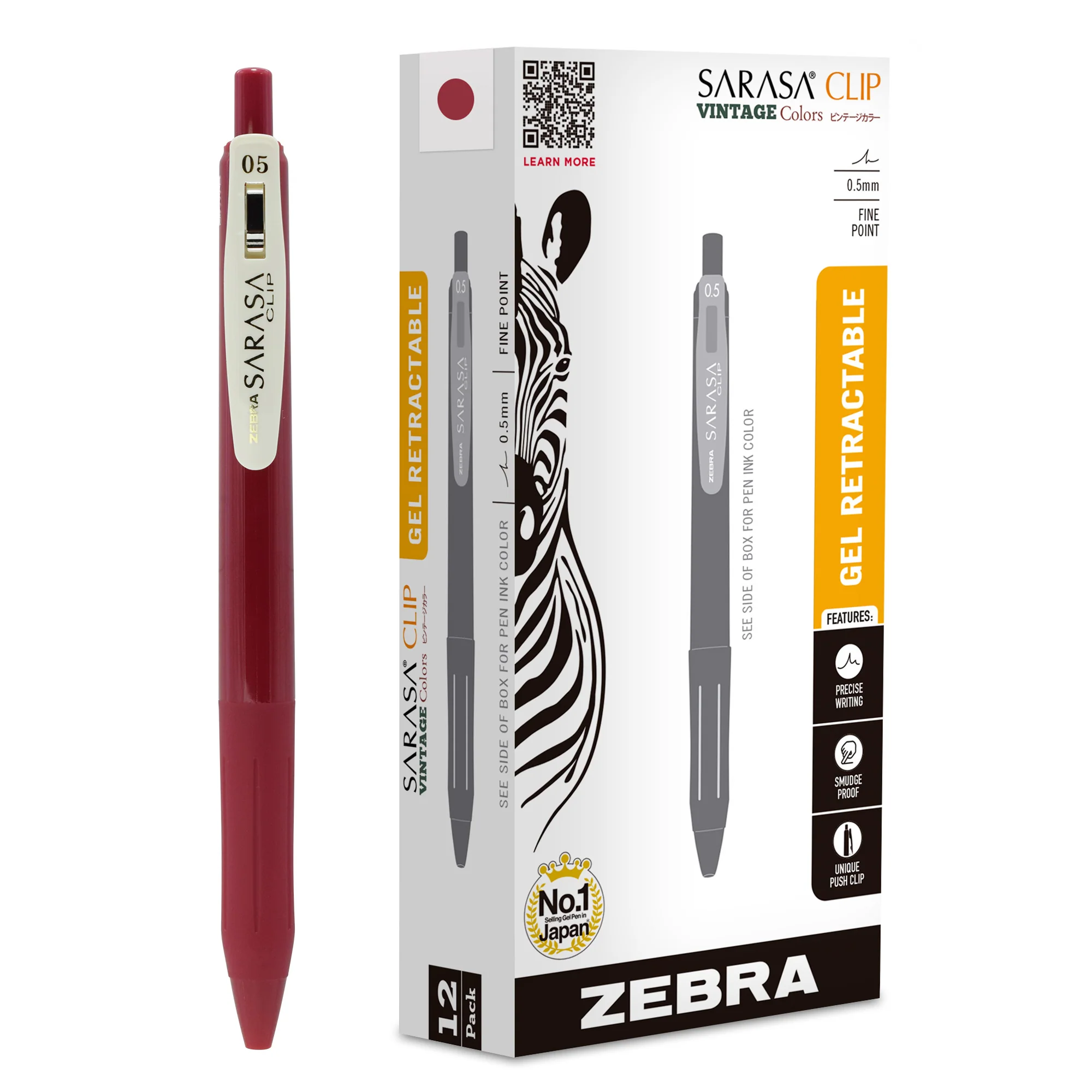 SARASA Clip Vintage Gel Retractable - Image 32