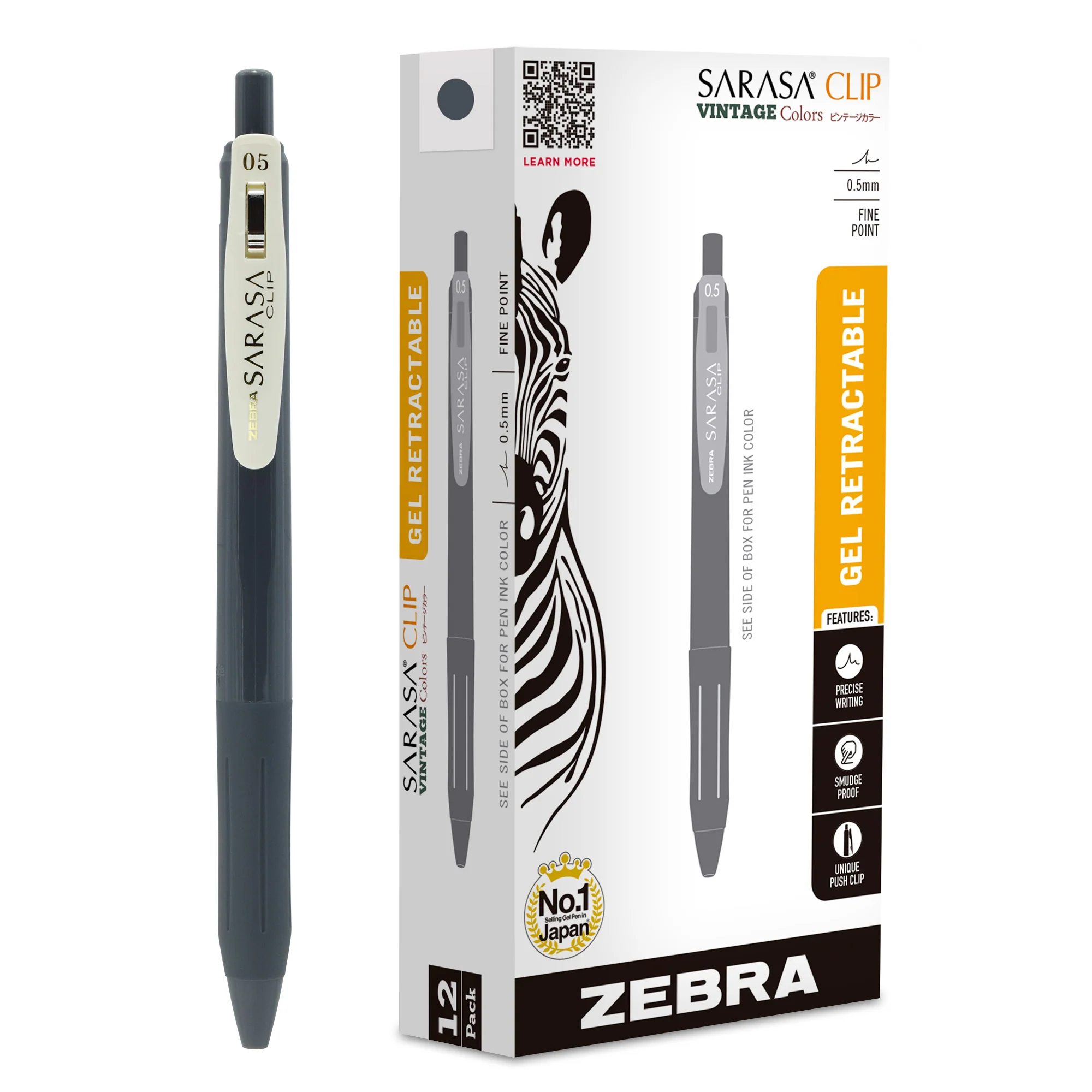 SARASA Clip Vintage Gel Retractable - Image 33