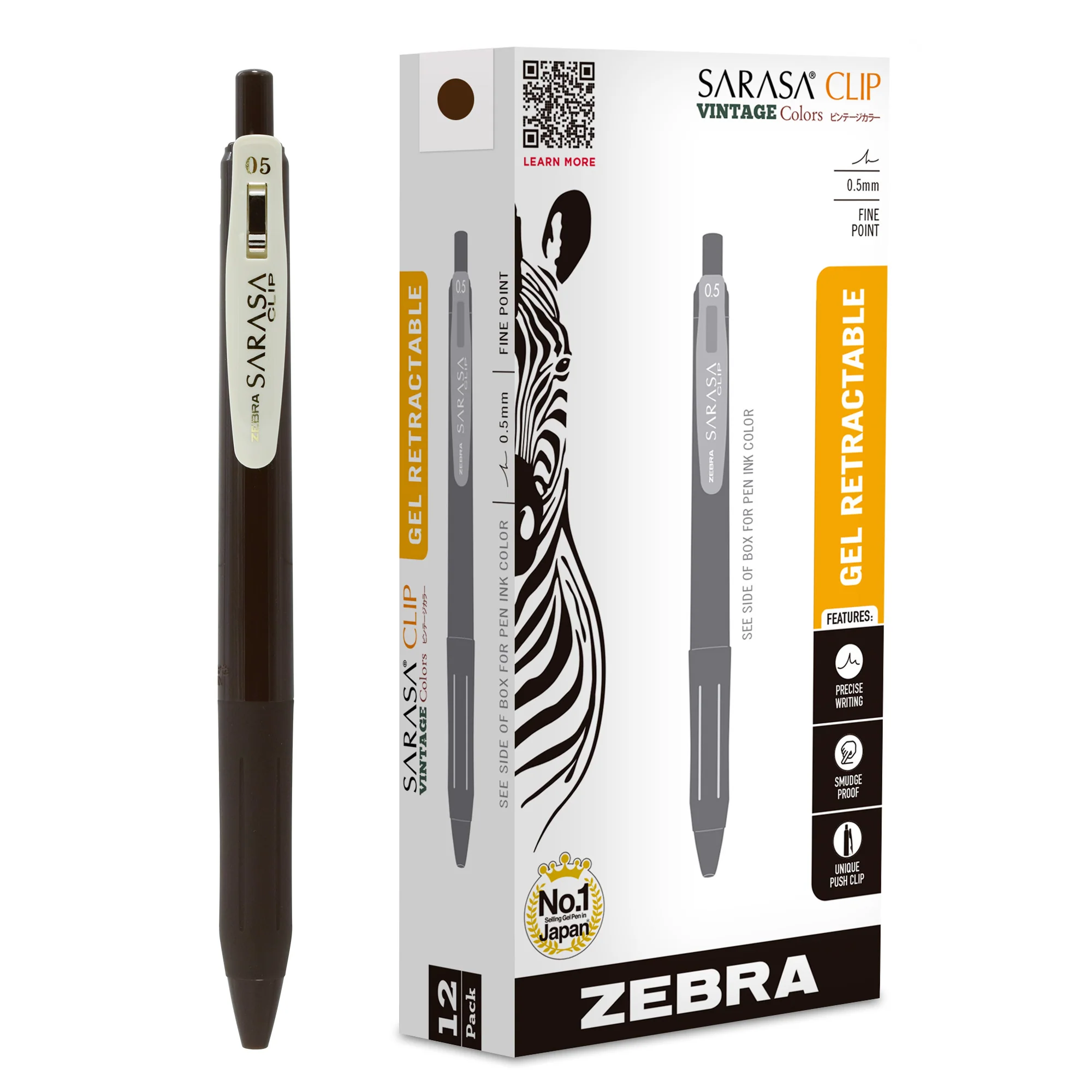 SARASA Clip Vintage Gel Retractable - Image 35