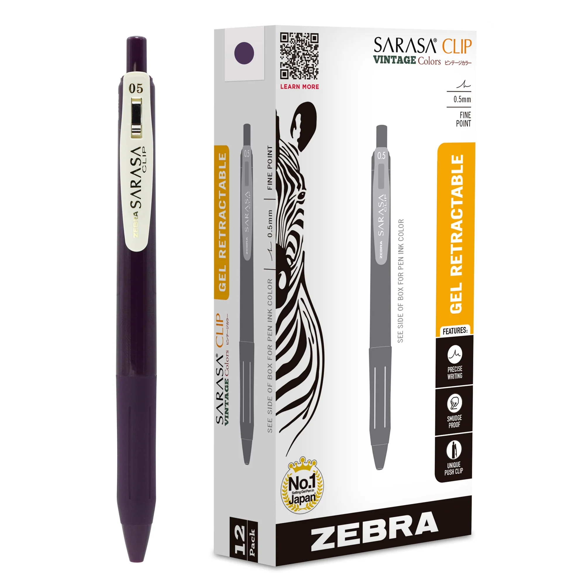 SARASA Clip Vintage Gel Retractable - Image 36