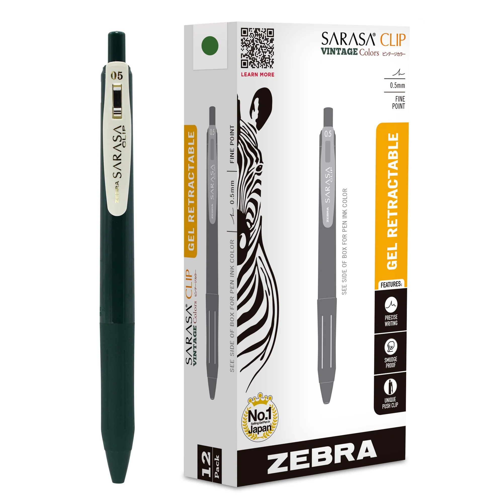 SARASA Clip Vintage Gel Retractable - Image 37