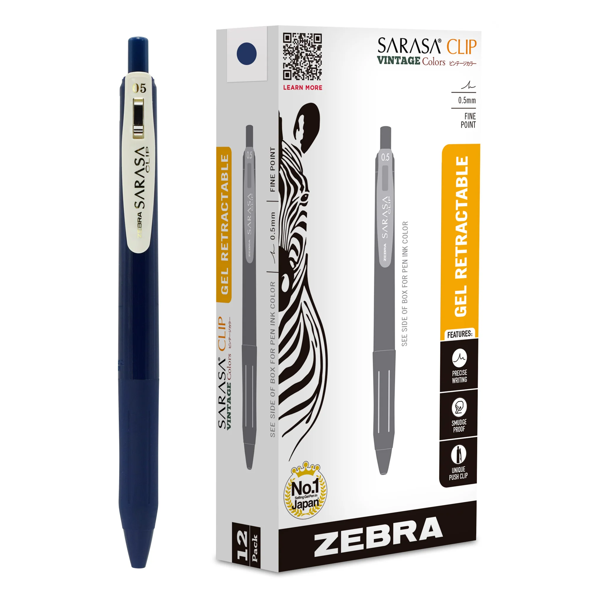 SARASA Clip Vintage Gel Retractable - Image 40