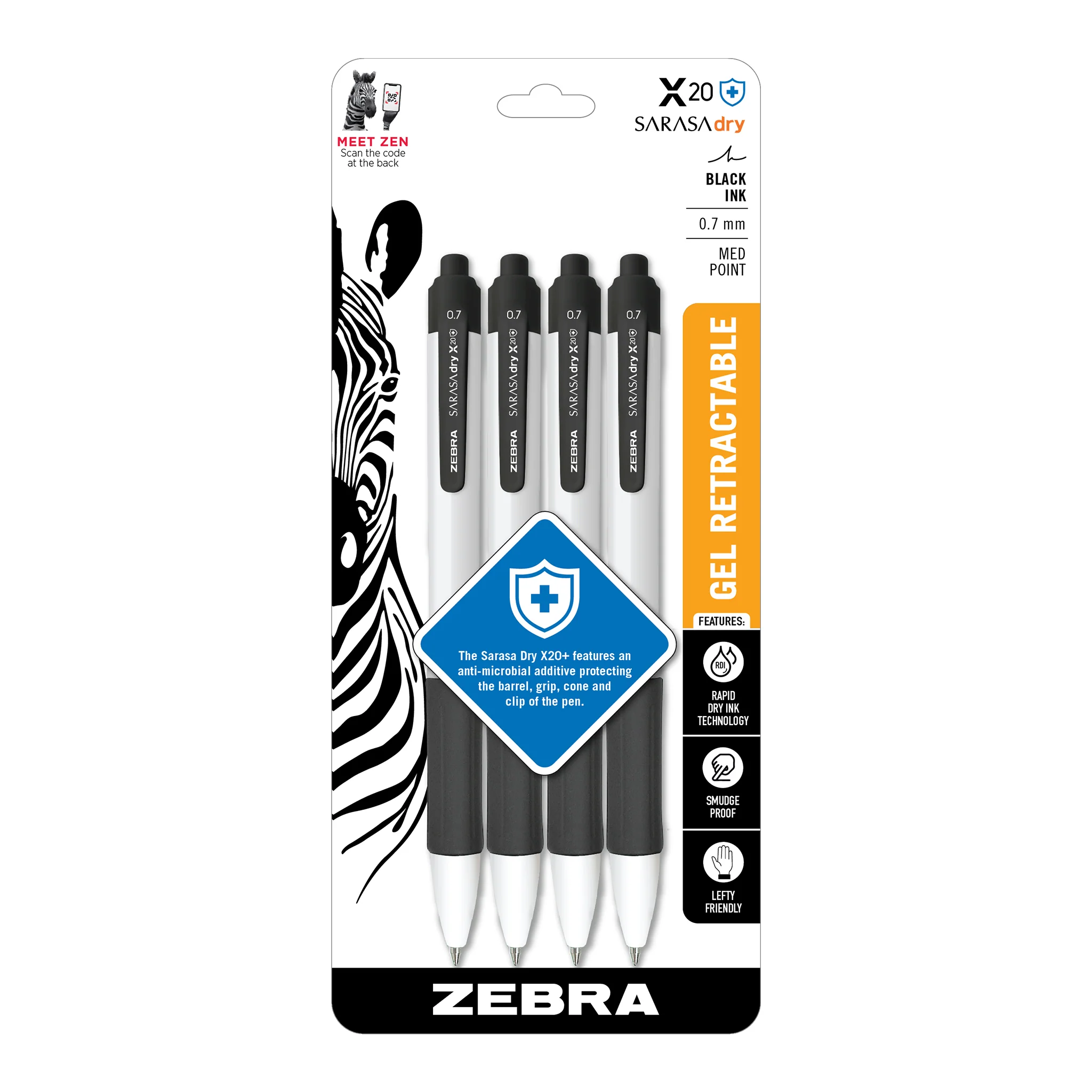 SARASA dry X20+ Gel Retractable RDI - Image 4