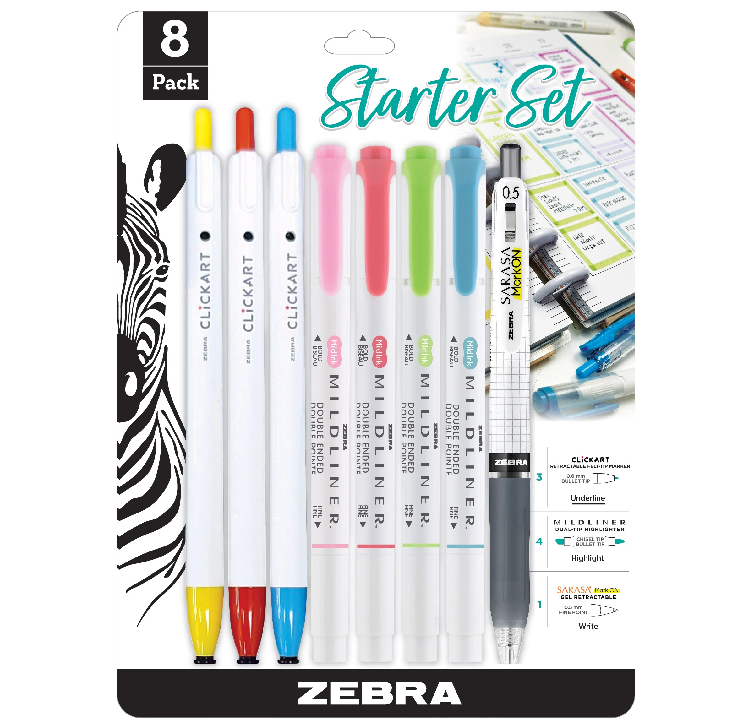 Starter Note Taking Starter Set 8-Count