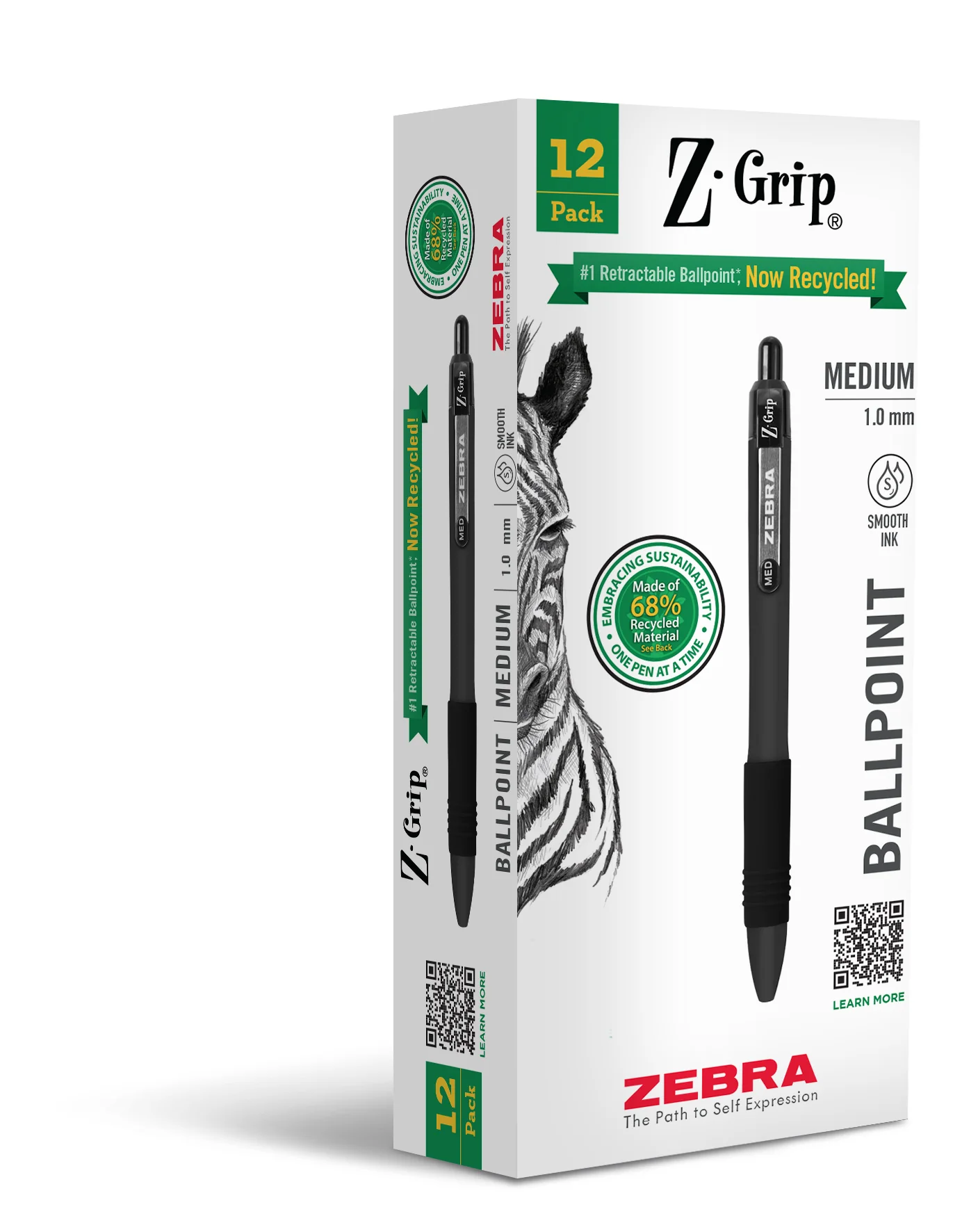 Z-Grip Recycled Retractable Ballpoint - Image 3