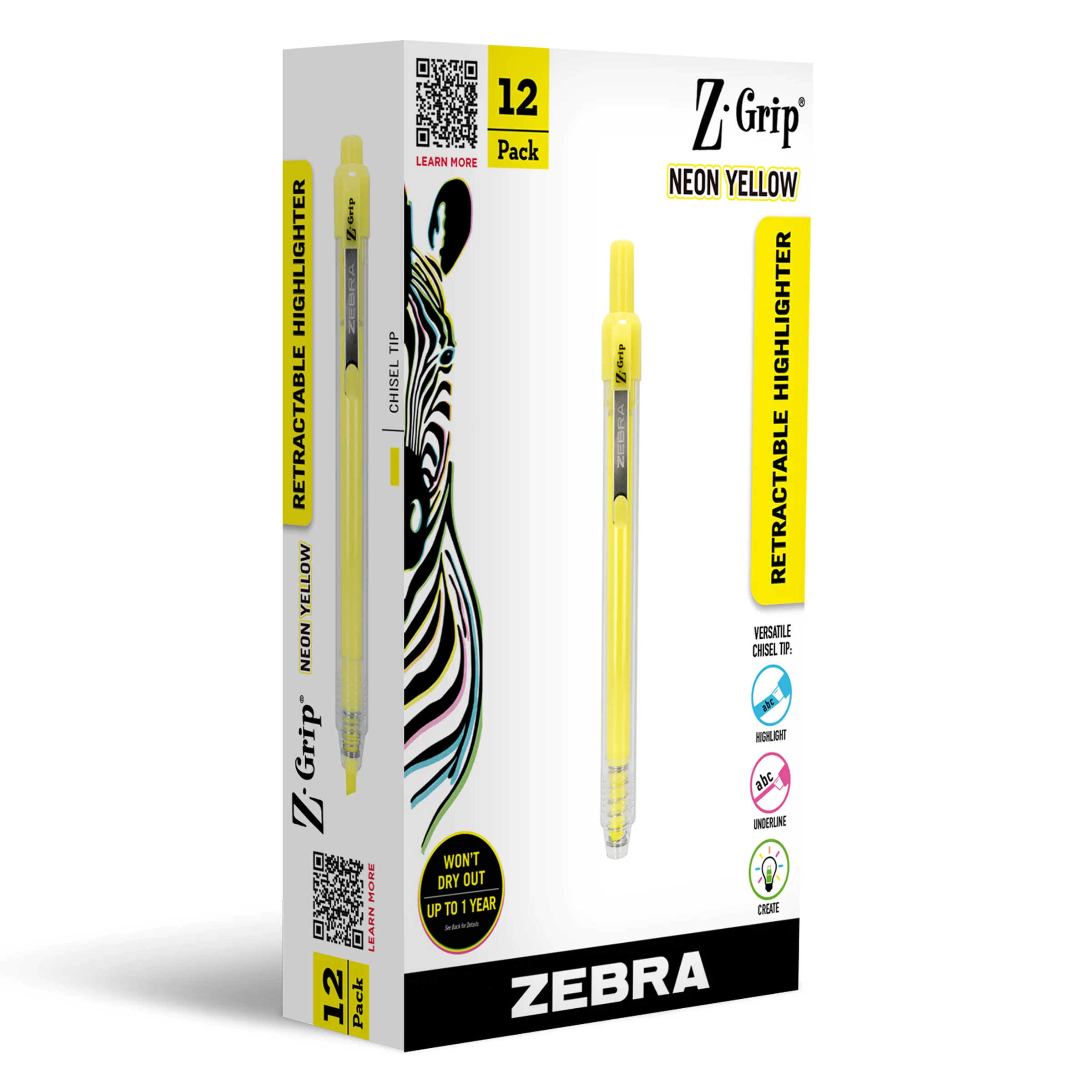 Z-Grip Retractable Highlighter - Image 11