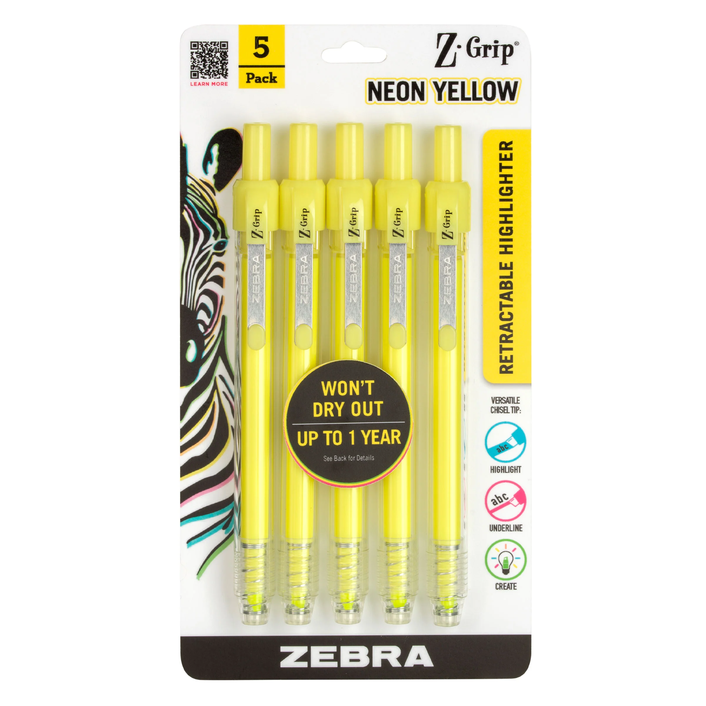 Z-Grip Retractable Highlighter - Image 17